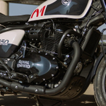Дуги безопасности Royal Enfield, черного цвета, арт. KXA00342