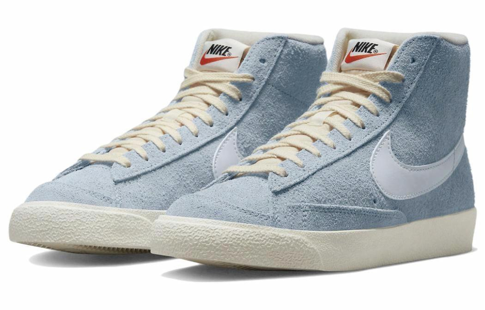 Кроссовки Nike Blazer 77 Vintage "Blue Suede" (Женская размерная сетка)