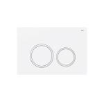 Клавиша смыва IDDIS Unifix, белая матовая