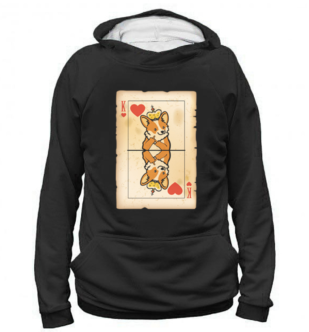 Толстовка "Корги - король"