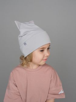 Шапка трикотажная КИС(Св.серый)