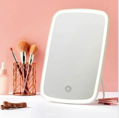 Зеркало для макияжа Jordan & Judy LED Makeup Mirror Beige (NV026)