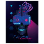 Тетрадь на кольцах А5 175х215 мм, 120 л., твердый картон, клетка, BRAUBERG, "Cyber", 404083