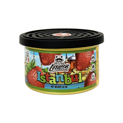 LERATON Istanbul (Strawberry/Клубника)Ароматизатор для автомобиля в банке