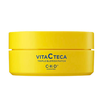 Патчи выравнивающие с витамином С CKD Vita C teca triple blemish patch, 60 шт