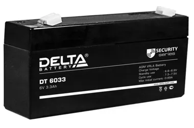 Аккумуляторы Delta DT 6033 (125мм) - изображение 1 Аккумуляторы Delta DT 6033 (125мм) - фото 1
