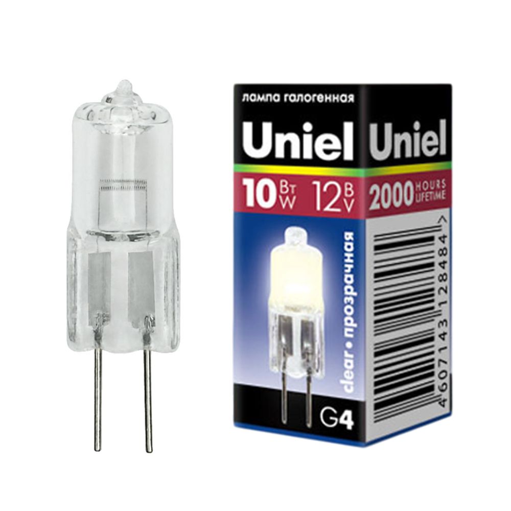 JC-12-10-G4 Лампа галогенная. Картонная коробка