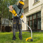 Триммер электрический TE-1100, 1100 Вт, 380 мм, катушка, разборная штанга Denzel