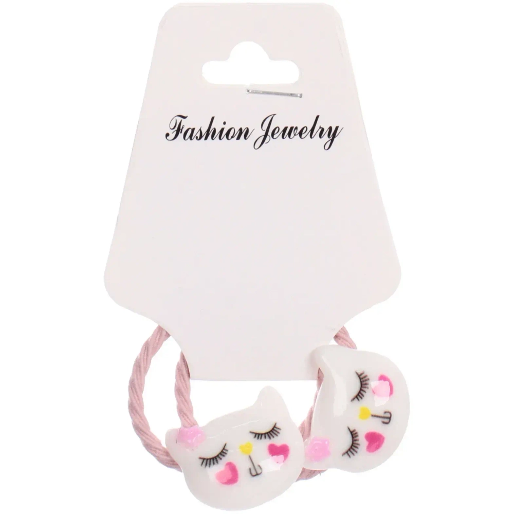 Резинки для волос детские 2 шт «Baby boom - Зверьки», микс 4-5 цветов, d-3,2см