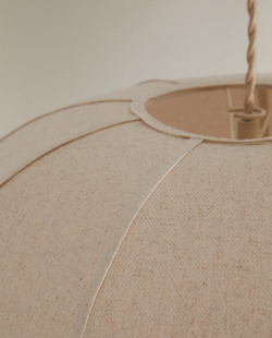 Zara Home Потолочный светильник, цвет экрю, 24.5 см
