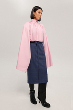 Блуза со съёмными манжетами