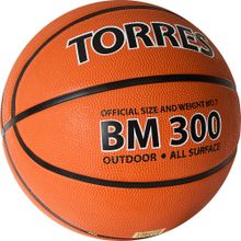 Мяч баскетбольный TORRES BM300 B02017, размер 7