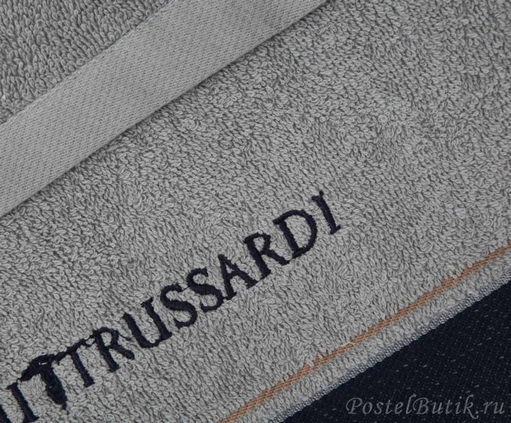Набор полотенец 2 шт Trussardi Continent серый