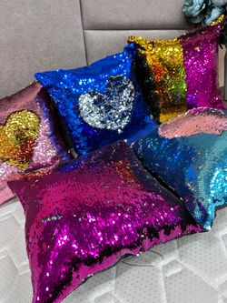 Подушка Декор ПАЙЕТКИ