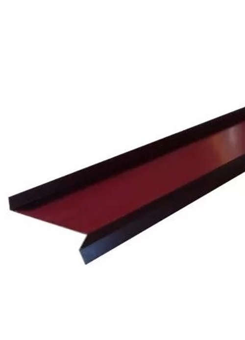 Отлив 50*1500 мм вишня