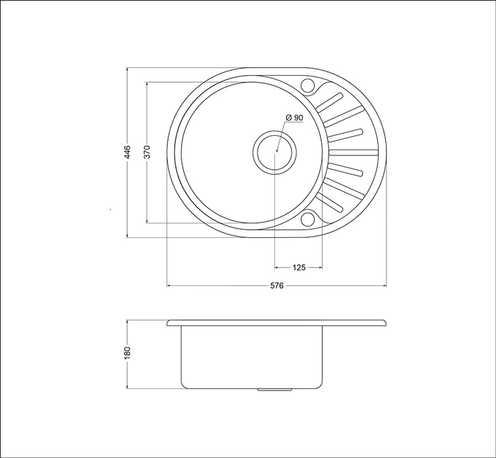 Мойка Oulin OL-R101