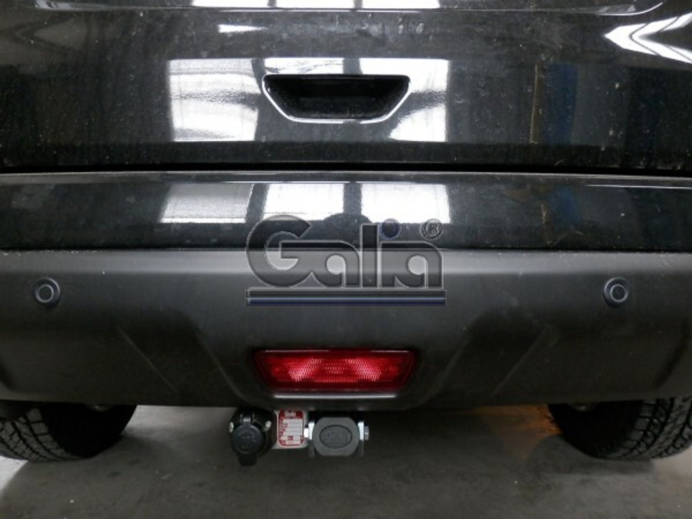 Фаркоп оцинкованный Galia N055C для Nissan X-Trail 2015-, Renault Koleos 2016-(паспорт и сертификат в комплекте)(без электрики)