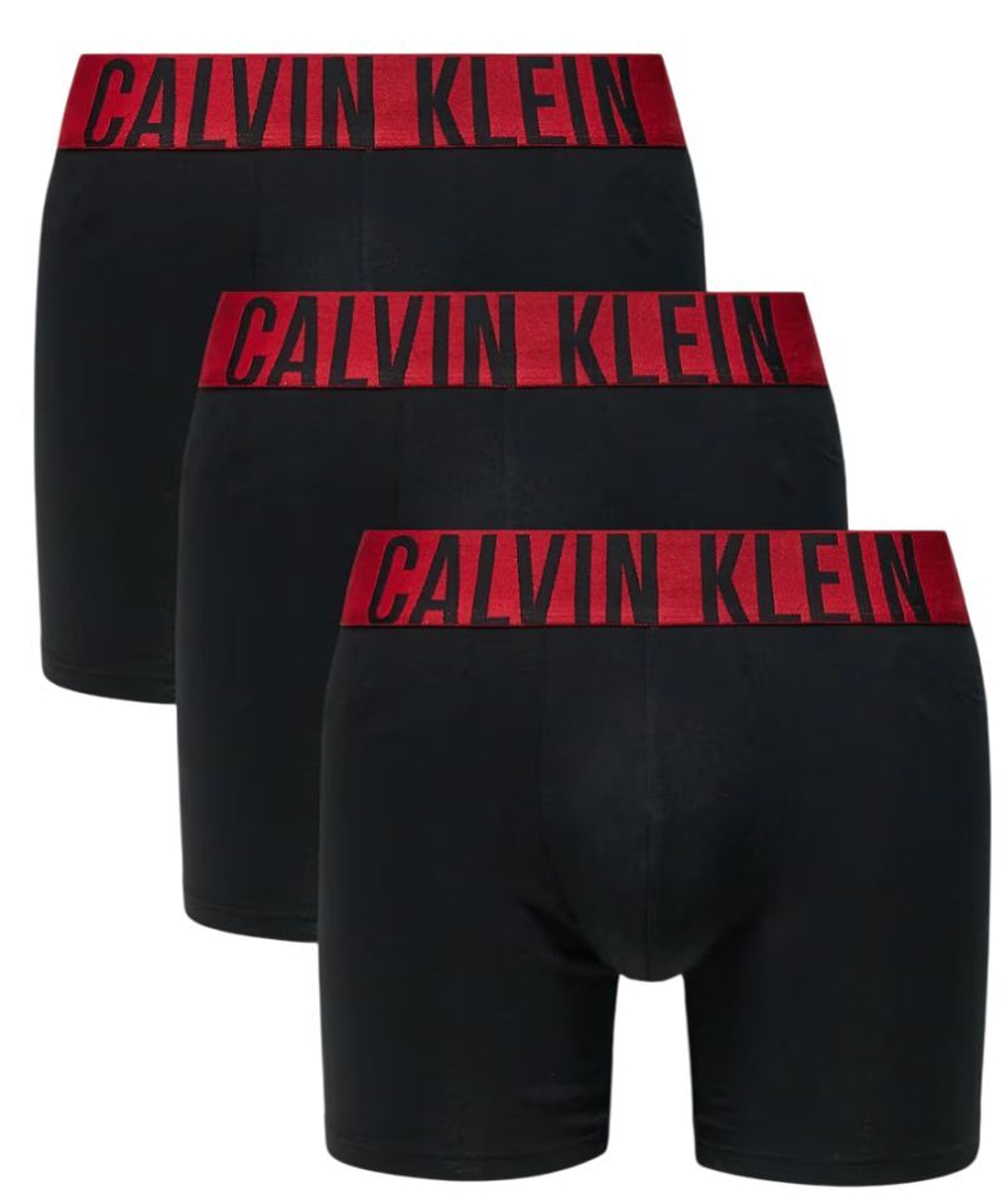 Мужские спортивные боксеры Calvin Klein Trunk Intense Power 3P - черный