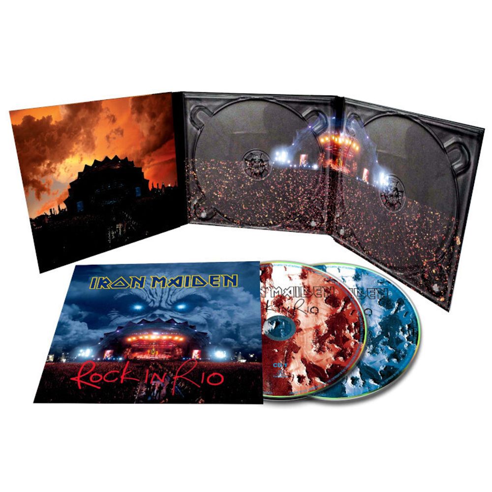 IRON MAIDEN. ROCK IN RIO (2015 Remaster, 2CD)