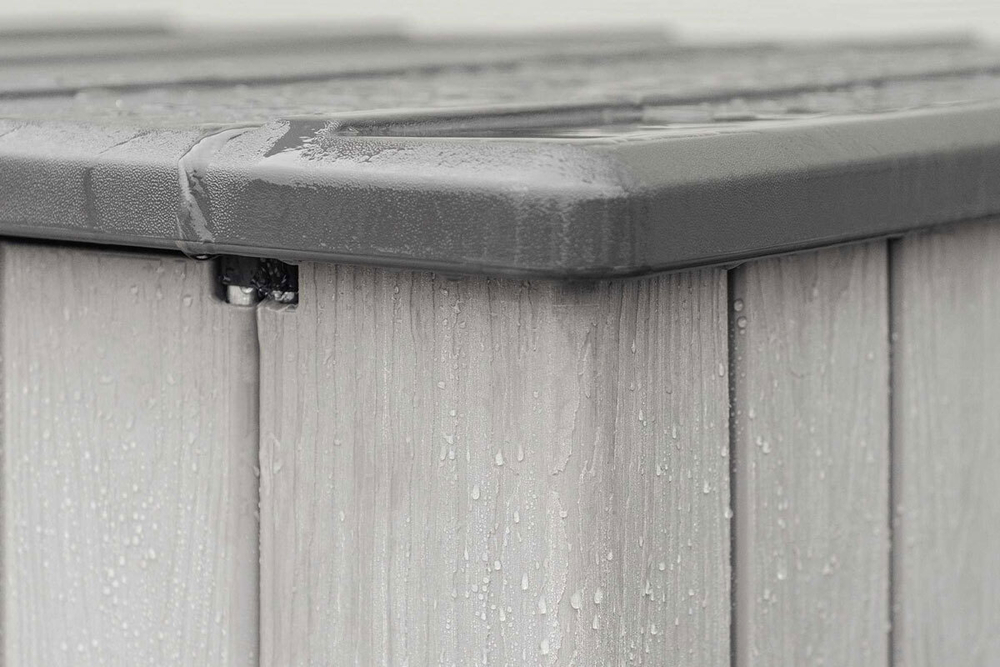 Ящик-шкаф WoodLook, 3100 л, серый