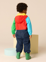 Комбинезон непромокаемый с флисовой подкладкой для мальчика Next Q60-449, Синий, Красный