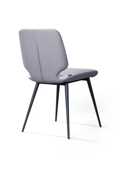 Стул Adam, рогожка комби серый