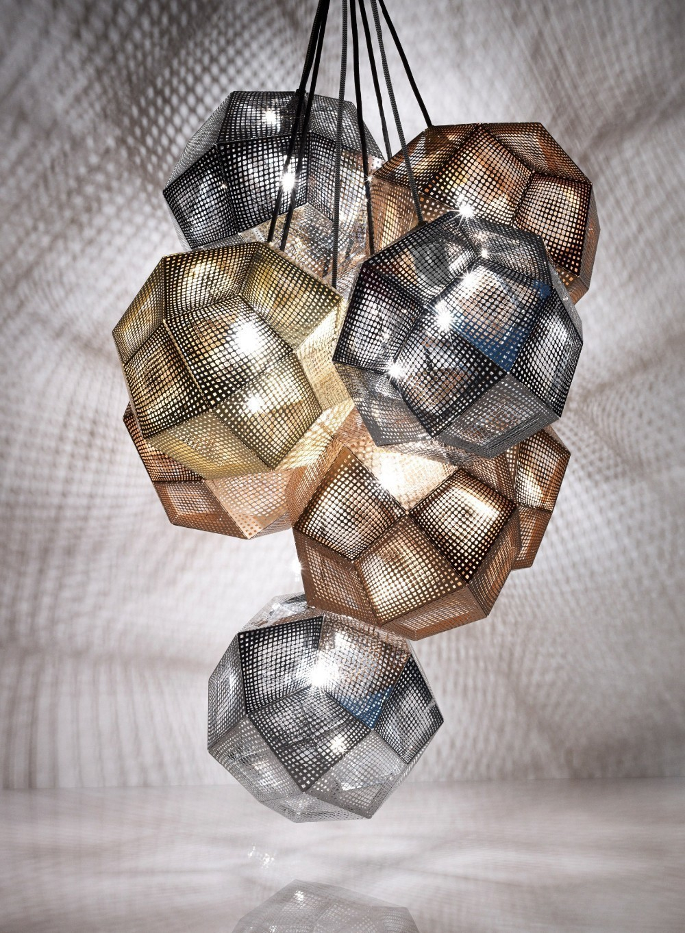 Pendant design lamp  Etch by Tom Dixon (Silver)