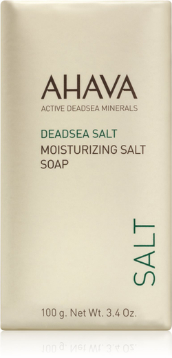 AHAVA Dead Sea Salt - Увлажняющее мыло с солью Мертвого моря /   100  g  / GTIN 697045153053