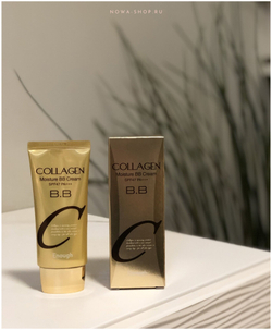 BB крем с коллагеном увлажняющий - Enough Collagen Moisture BB Cream SPF47 PA+++ 50 мл
