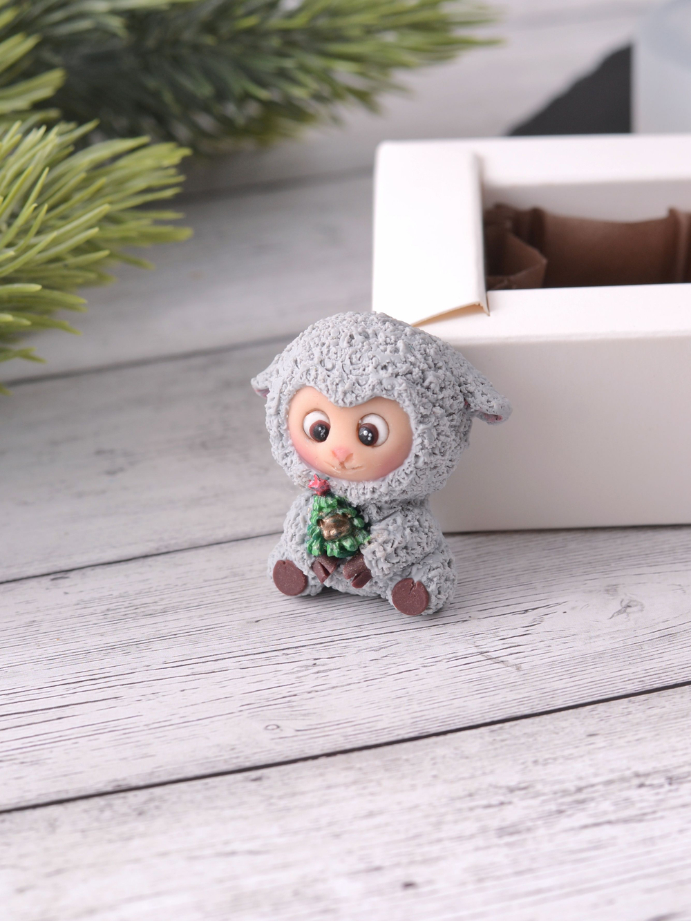 Силиконовый молд "Овечка" #5