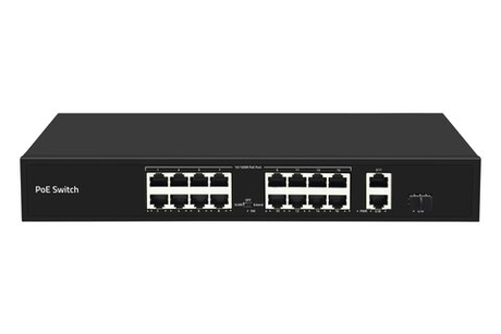 ST-NS016MB-GDF Коммутатор с питанием по PoE Smartec