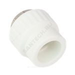 Муфта PP-R комбинированная белая Дн 63х2" ВР под ключ VALFEX 10134063