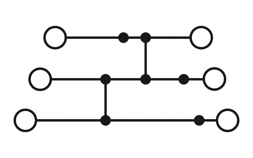 1025465 - ST 2,5-3PV BU - Многоярусный клеммный модуль