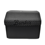 Саквояж-сумка в багажник Экокожа, синий ромб, 45*30*30см