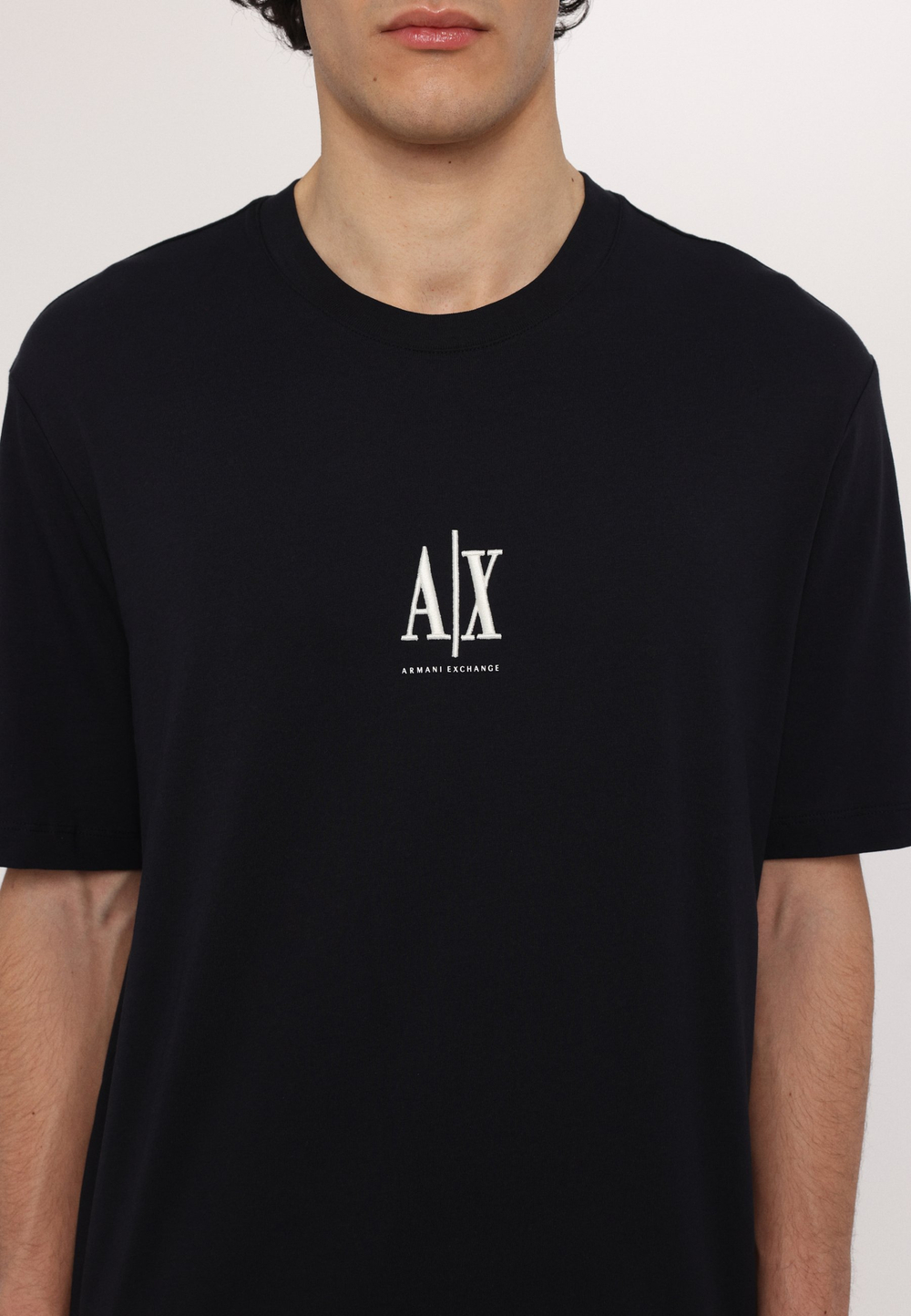 Armani Exchange Базовая футболка - Синий