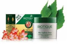 Крем Biotique Bio saffron dew антивозрастной тройное действие Био шафран для лица, 50 г