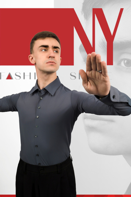 Рубашка Slim-Fit Titanium