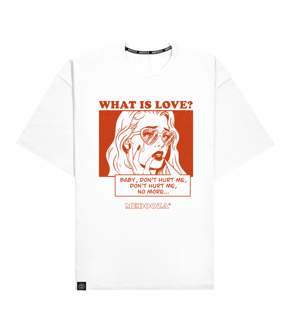 Футболка MEDOOZA "What is Love" Белый