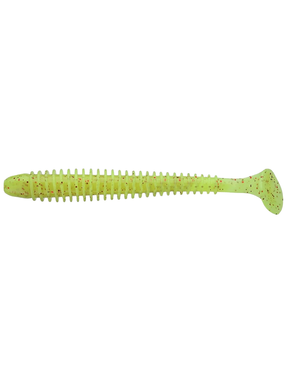 Приманка силиконовая Keitech Swing Impact 4.5" #417 Gold Flash Minnow, 3 упаковки по 6 штук