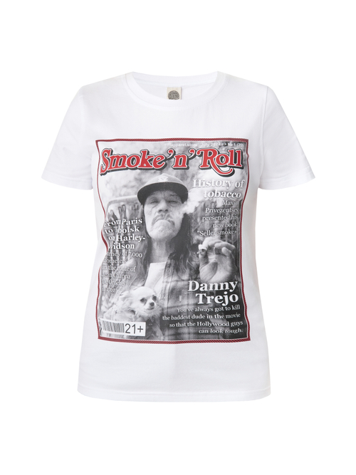 Футболка SMOKE_N_ROLL DANNY TREJO, белый