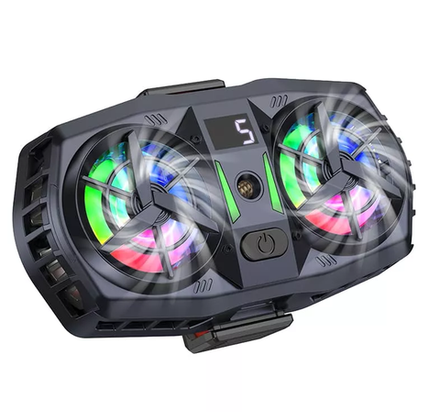 Охлаждающий вентилятор (кулер) для телефона HOCO GM36 (черный)