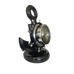 Бриг+ Настольные часы Якорь "Черное Серебро"