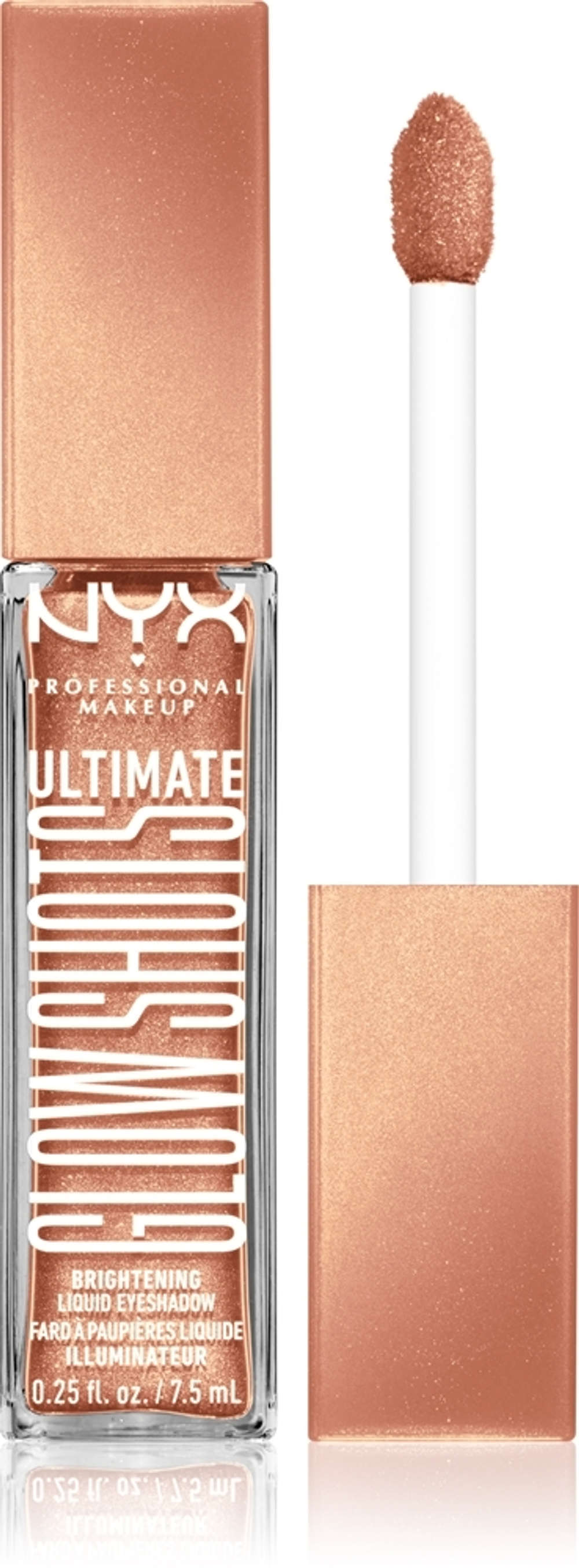 NYX Professional Makeup Ultimate Glow Shots - глянцевые жидкие тени для век, 7,5 ml
