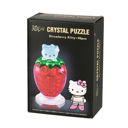 3D-Пазл Клубника Crystal Puzzle, Красная