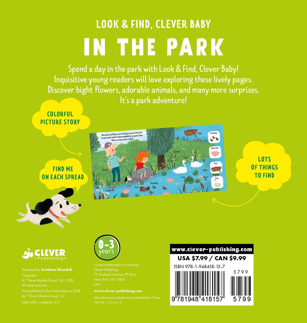 Look and find, Clever baby: In The Park
