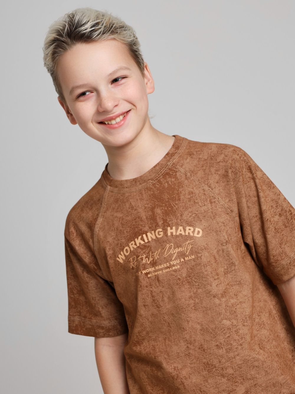 Фуфайка для мальчика Сидней-2 Виотекс КОРИЧНЕВЫЙ