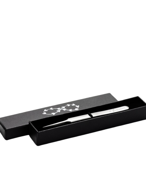 Пинцет прямой A Silver Be Happy