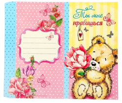 Обертка д/шоколада «Ты мне нравишься», 18.2 х 15.5 см