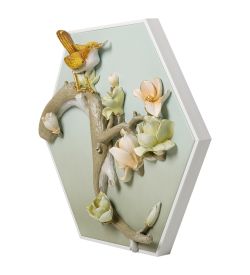 ART-325 Триптих «Птицы на ветках сакуры»