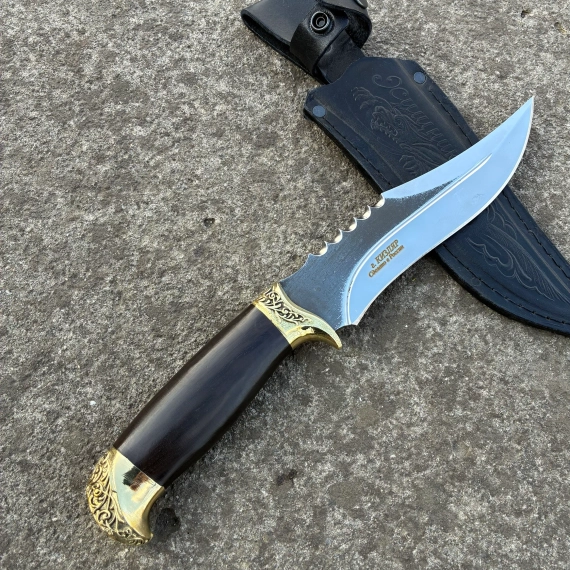 Нож охотничий хищник ковка кизлярский